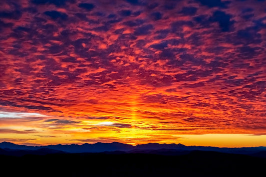 Sunset over Arizona