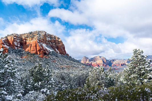 Snowy Sedona